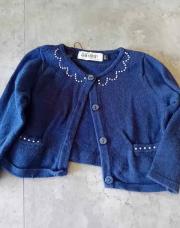 gilet de jean bourget  T 6 mois